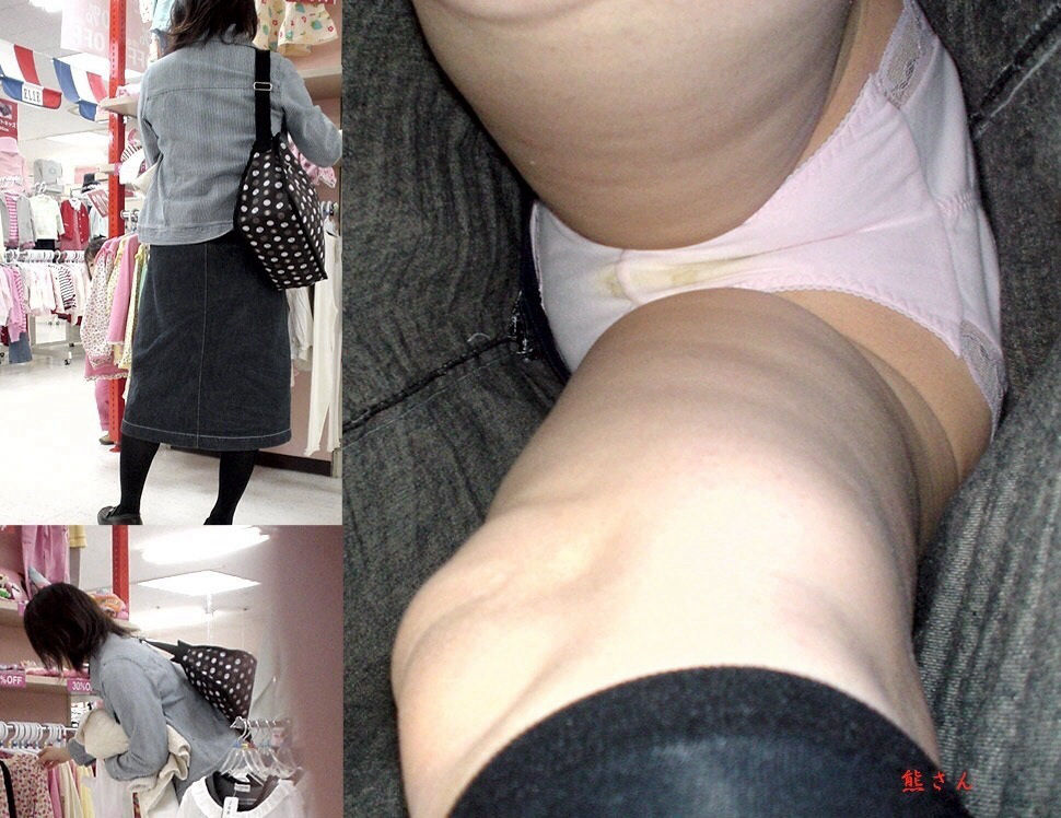 【パンチラエロ画像】どんなスカートの内部も暴露可能な逆さ撮り！(；ﾟДﾟ)