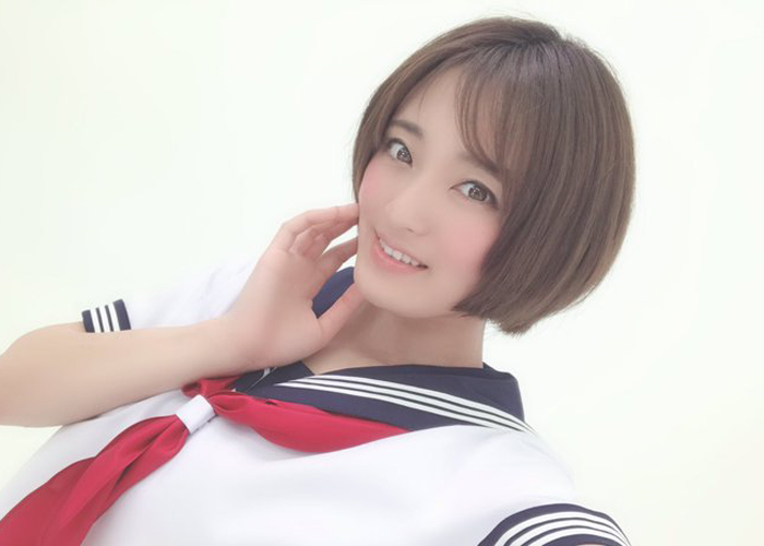 ショートヘア美少女・佐久間恵美のエロ画像